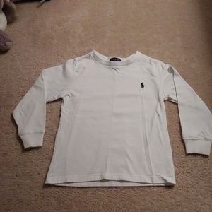Polo Long sleeve white shirt